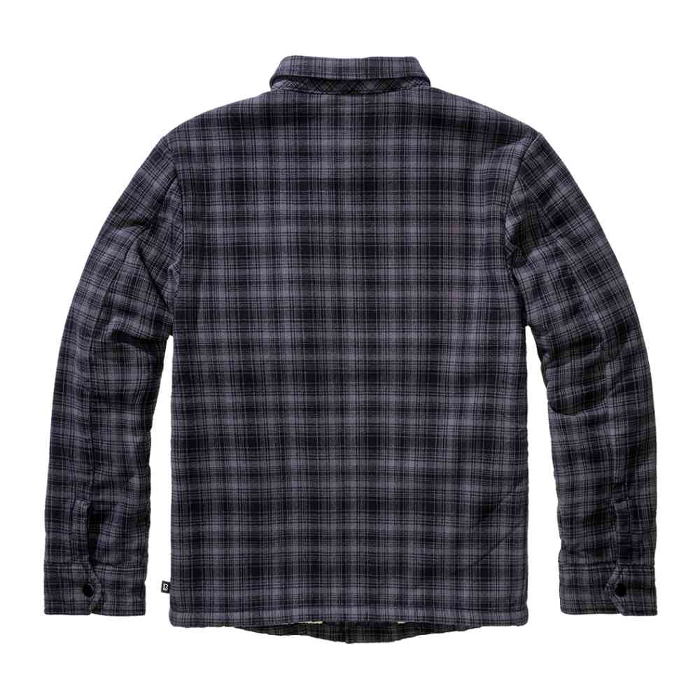 Brandit - Classic Sherpa Jacke - Grau/Schwarz